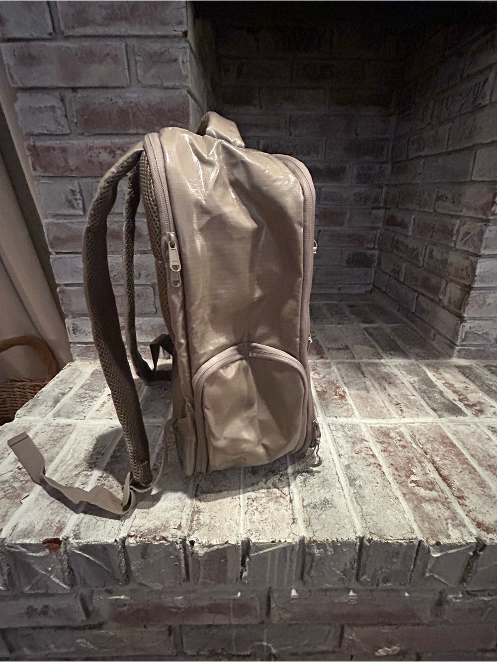 BAGSMART 30L Travel Backpack, 15.6 Inch Carry On Backpack Inch, Camel - Picture 3 of 7
